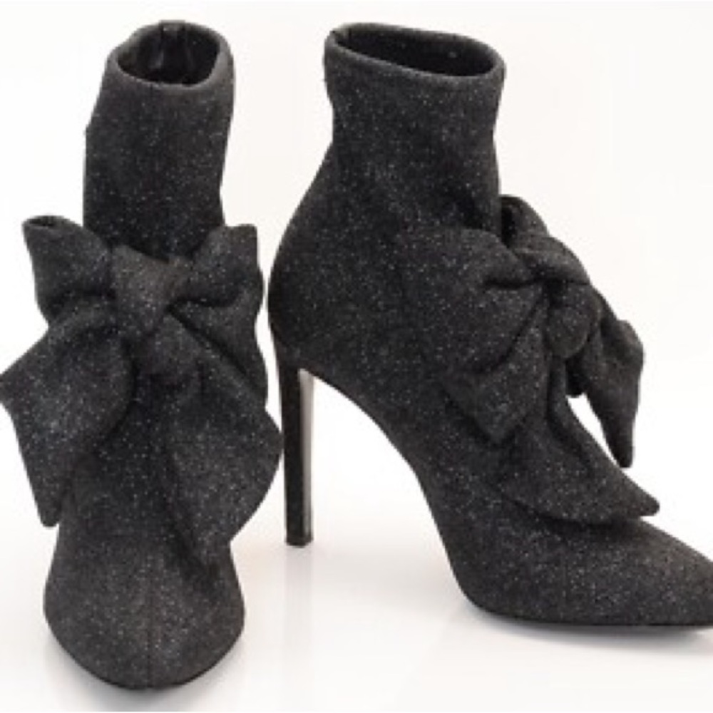 Giuseppe Zanotti 110mm stretch sparkle bootie